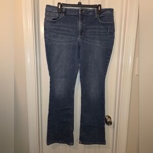 Riders by Lee: Midrise Bootcut Women's Plus Jeans.  Size 18M